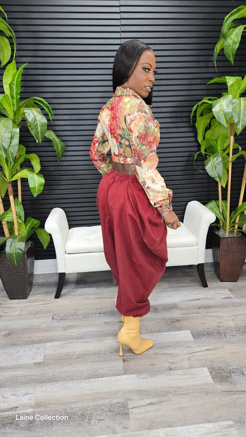 Vintage Floral Jacket - Laine Collection