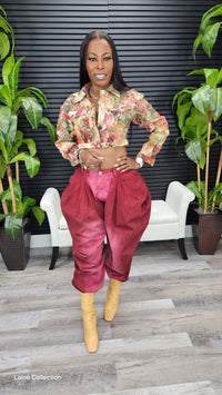 Vintage Floral Jacket - Laine Collection