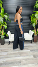 Calling You Back Pants Set - Laine Collection