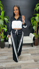 Lazy Afternoon Pants Set(Black) - Laine Collection