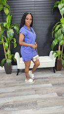 Easy Days Dress(Dusty Indigo) - Laine Collection