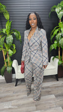 Day Dreaming Three Piece Pants Set - Laine Collection