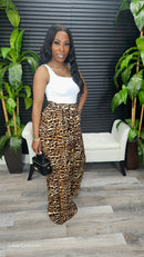 Tucked In Cheetah Jumpsuit - Laine Collection