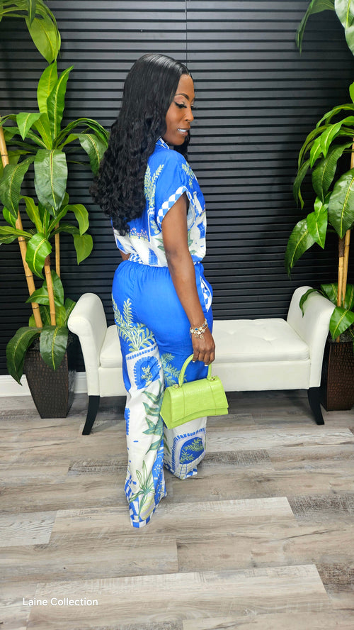 Vacation Time Pants Set - Laine Collection