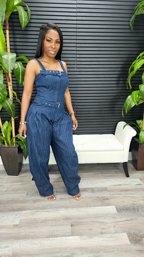 Catch You Later Jumpsuit - Laine Collection