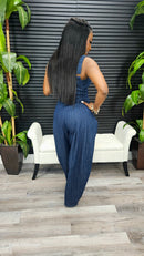 Catch You Later Jumpsuit - Laine Collection