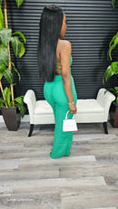 Nothing Perfect Jumpsuit(Kelly Green) - Laine Collection