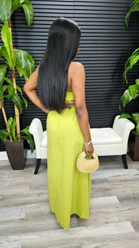 Free Look Dress(Pear) - Laine Collection