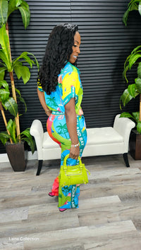 Beach Party Resort Pants Set - Laine Collection