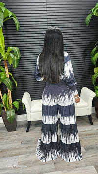 City Brunch Pants Set(Black) - Laine Collection