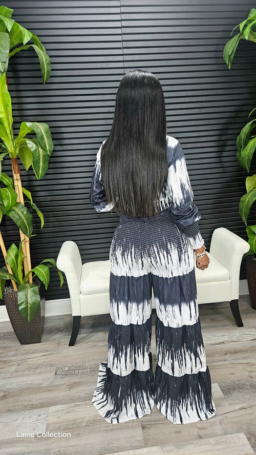 City Brunch Pants Set(Black) - Laine Collection