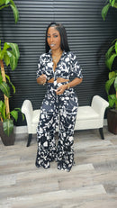No Tears Left Pants Set(Black) - Laine Collection