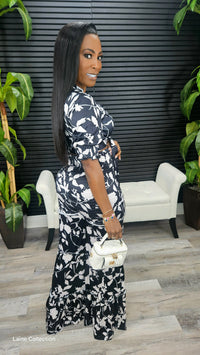 No Tears Left Pants Set(Black) - Laine Collection