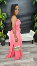 Sun Out Pants Set(Pink) - Laine Collection