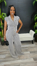 Do It Right Jumpsuit - Laine Collection