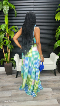Life In Color Skirt Set(Green) - Laine Collection