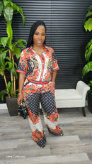 Blossom Into Life Pants Set - Laine Collection