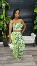 Tropical Sunrise Pants Set - Laine Collection