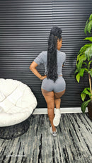 Off Topic Shorts Set(Charcoal) - Laine Collection