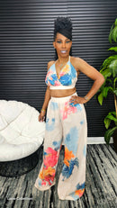 Villa Escape Pants Set - Laine Collection