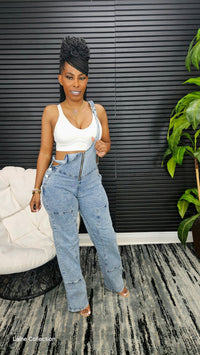 Putting In The Work Jumpsuit - Laine Collection