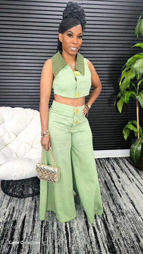 Fade Into You Pants Set - Laine Collection