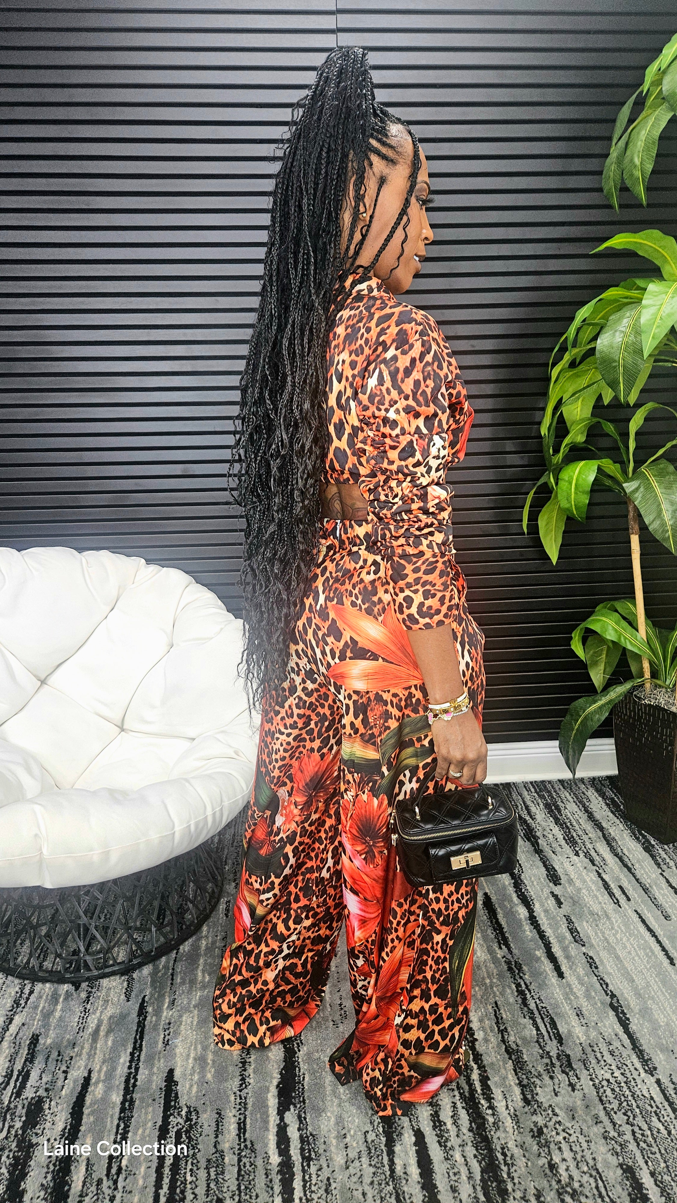 Untamed Flame Pants Set