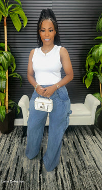 Closing The Deal Cargo Pants - Laine Collection