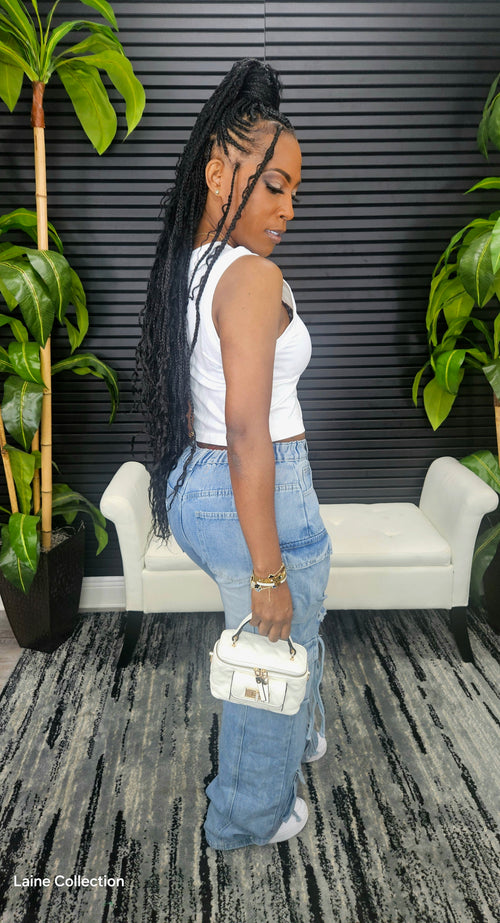 Endless Cargo Jeans - Laine Collection