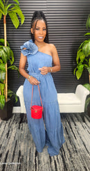 Dollie Ruffle Jumpsuit - Laine Collection