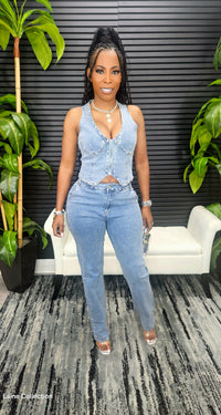 Not On My Level Pants Set - Laine Collection