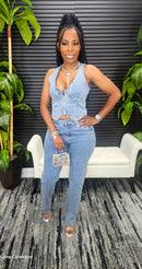 Not On My Level Pants Set - Laine Collection