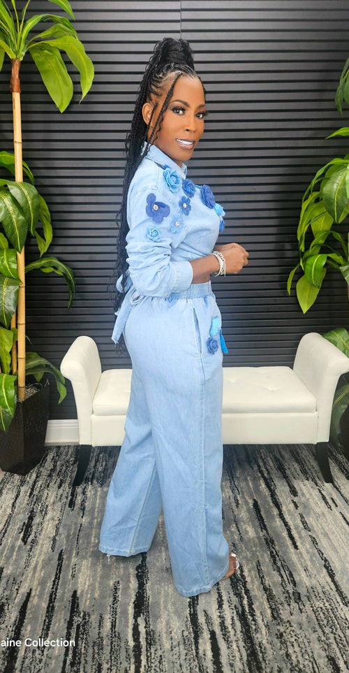 Flower Bomb Pants set - Laine Collection