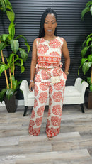 Sunsets Stokes Pants Set - Laine Collection