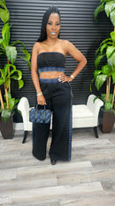 Calling You Back Pants Set - Laine Collection