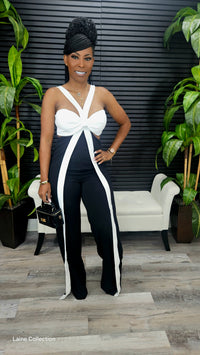 All The Drama Jumpsuit(Black)