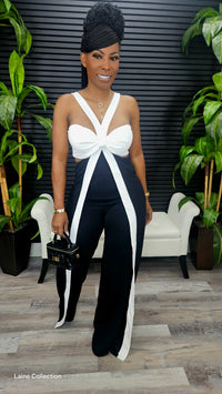All The Drama Jumpsuit(Black)