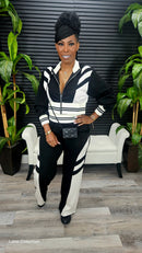 Baddie On The Go Pants Set(Black)