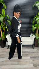 Baddie On The Go Pants Set(Black)