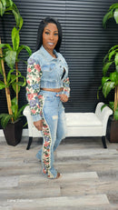 Denim For Days Pants Set(Restock)