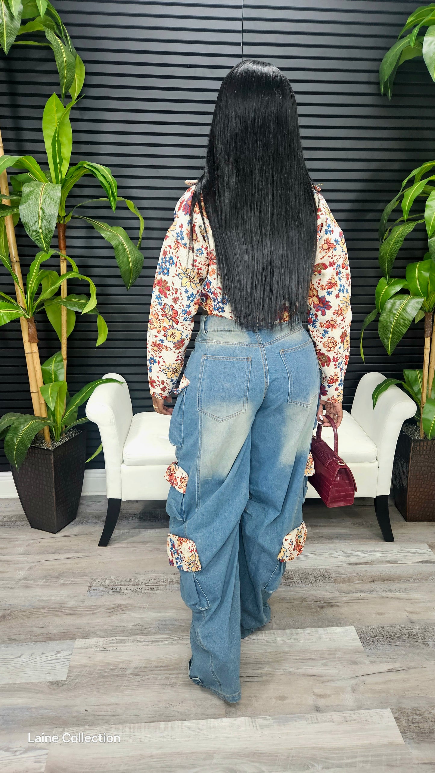 Better ln Floral Pants Set - Laine Collection