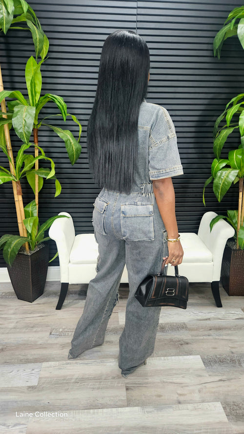 Give Me A Reason Jumpsuit - Laine Collection