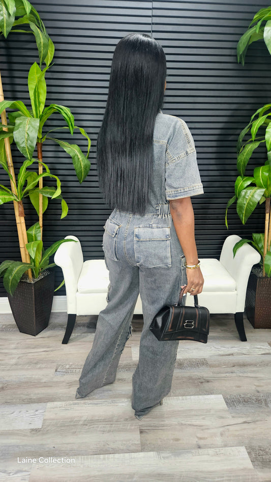 Give Me A Reason Jumpsuit - Laine Collection