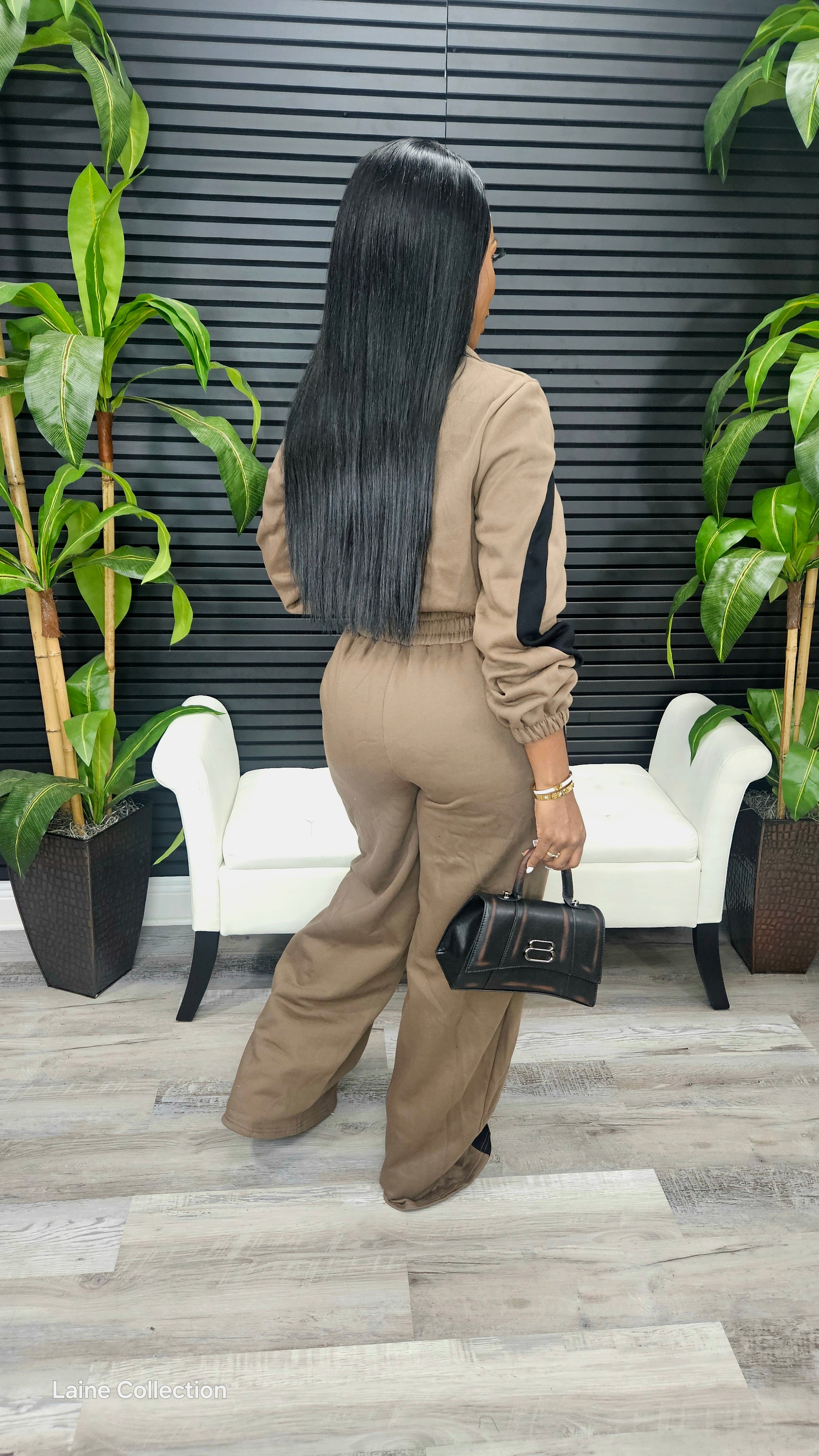 Like Candy Jumpsuit(Mocha)