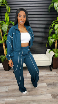 Off Limit Pants Set(Hunter)