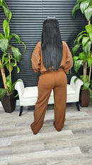 Off Limit Pants Set(Brown)