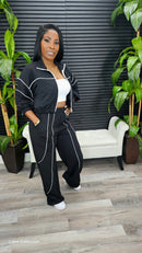 Off Limit Pants Set(Black)