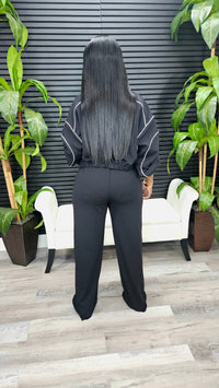 Off Limit Pants Set(Black)