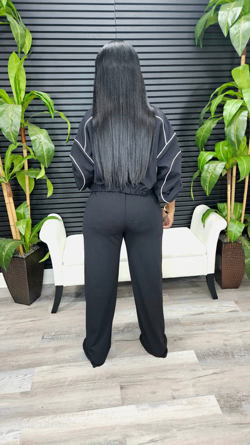 Off Limit Pants Set(Black) - Laine Collection