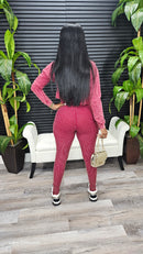 Baddie On The Go Jumpsuit Set